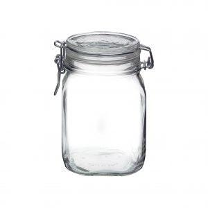 Bormioli Rocco FIDO-JAR 1.0lt CLEAR LID (1.49220)