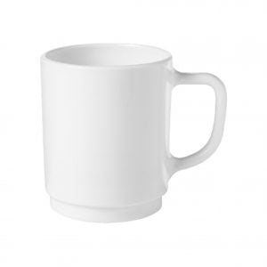 Bormioli Rocco MILKY- MUG 250ml WHITE (x12)