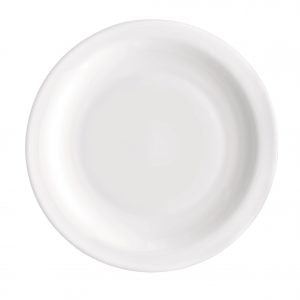 Bormioli Rocco PERFORMA-ROUND PLATE 155mm WHITE (4.05841) (x24)