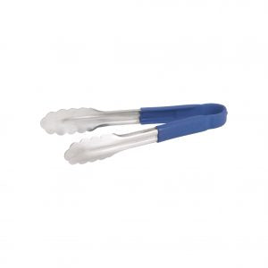 Chef Inox TONG-UTILITY Stainless Steel 230mm BLUE