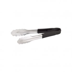Chef Inox TONG-UTILITY Stainless Steel 230mm BLACK