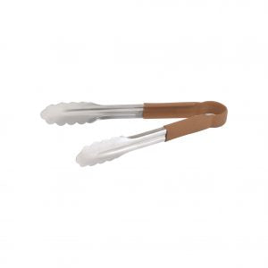 Chef Inox TONG-UTILITY Stainless Steel 300mm BROWN
