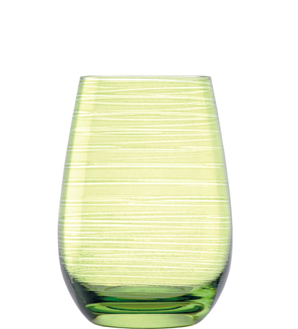 Stolzle  TWISTER TUMBLER GREEN 470ml 35277212-T (x6)