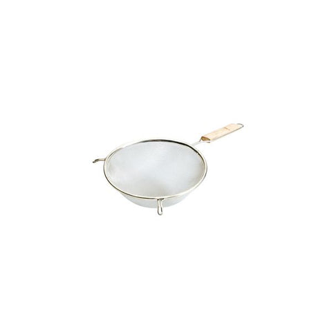 Trenton  STRAINER-MEDIUM STAINLESS STEEL MESH | 160mm  WOOD HANDLE (Each)