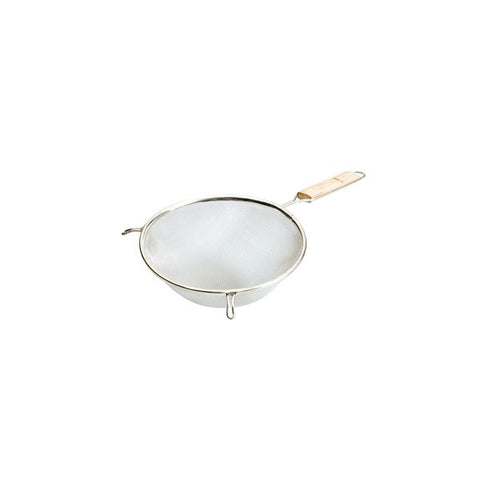 Trenton  STRAINER-MEDIUM STAINLESS STEEL MESH | 200mm WOOD HANDLE (Each)