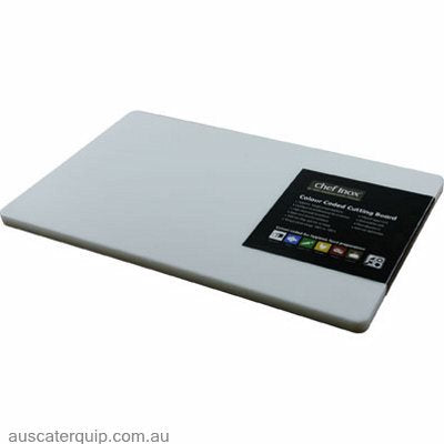 Chef Inox CUTTING BOARD-PP GN 1/1 530x325x20mm WHITE