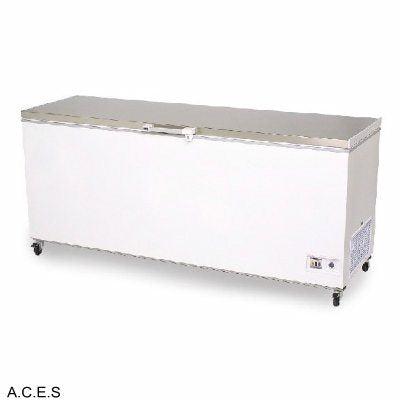 MITCHEL 550 litre flat top chest freezer