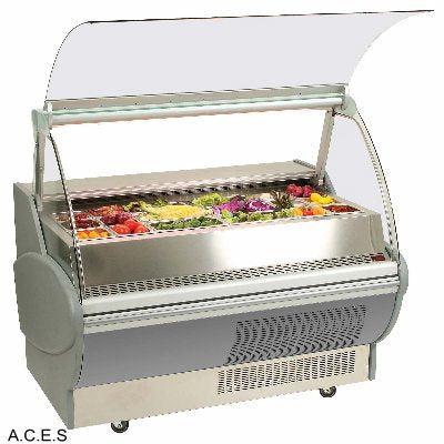 WOODSON COLD BAR FRIDGE CVD GLASS 3 DOOR