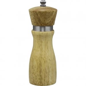 Chef Inox MILL-SALT/PEPPER-BIRCH WOOD CERAMIC GEAR 155mm "MONDO