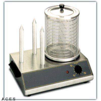 ROLLER GRILL Hot Dog Machine with 3 spikes