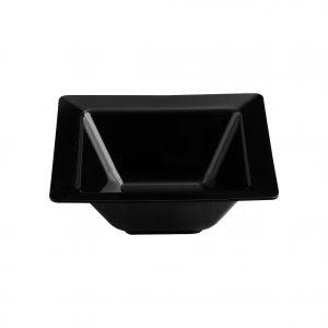 JAB SQUARE BOWL BLACK 255mm (STS0445) (x6)