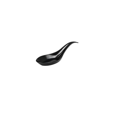 Bfooding  CHINESE SPOON-120mm | 10ml | 100pcs/Pack BLACK (Pack)