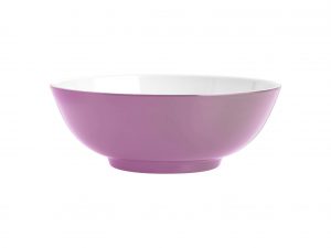 JAB JAB GELATO-PINK/WHITE ROUND BOWL 150x60mm (x6)