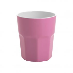 JAB JAB GELATO-PINK/WHITE TUMBLER 100mm 410ml (x12)