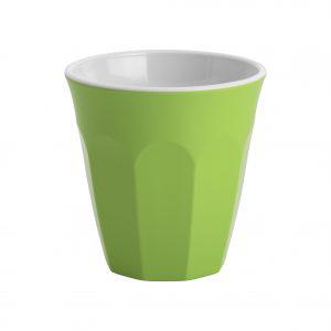 JAB JAB GELATO-LIME GREEN/WHITE TUMBLER 90mm 300ml (x12)