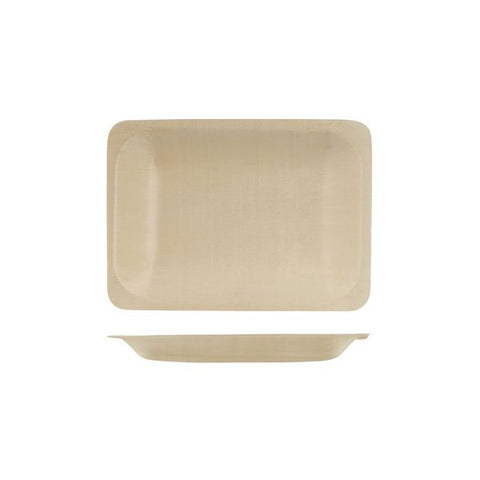 Design En Bouche  RECT. PLATE-200x140mm | 10pcs/Pack BIO WOOD (Pack)