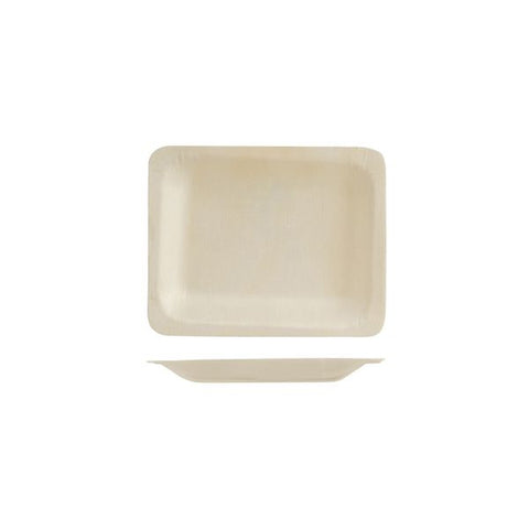 Design En Bouche  RECT. PLATE-120x90mm | 10pcs\Pack BIO WOOD (Pack)