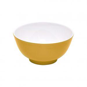 JAB JAB GELATO-YELLOW/WHITE ROUND CEREAL BOWL 150mm (x6)