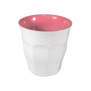 JAB JAB SORBET-WATERMELON/WHITE BODY TUMBLER 90mm 300ml (x6)