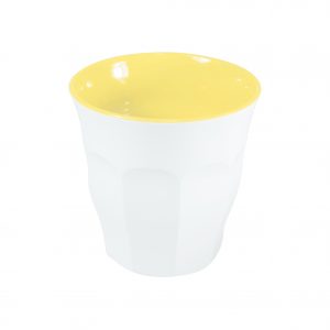 JAB JAB SORBET-LEMON/WHITE BODY ESPRESSO CUP 75mm 200ml (x12)