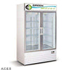 GREENLINE COLOUR BOND Display FREEZERS 2 DOOR 900L