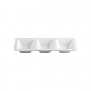 Superware RECT PLATTER-3 COMP 370x150mm (x6)