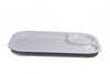 Superware SNACK TRAY WHITE  250mmx160mm (x6)