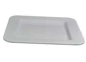 Superware SQUARE PLATE CURVED CORNERS 400x400mm (20198) (x6)