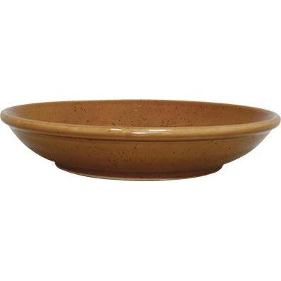 tablekraft ARTISTICA PASTA/SOUP PLATE-210mm Rolled Edge HAZELNUT