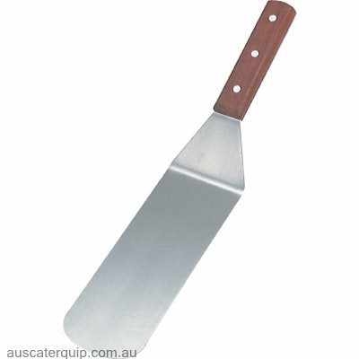 Chef Inox TURNER-FLEXIBLE S/S 76x200mm WOOD HDL (Box of 12 pieces)