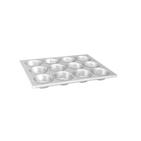 Trenton  MUFFIN PAN-ALUM. | 12-CUP | 350x270mm | 104ml PER CUP  (Each)