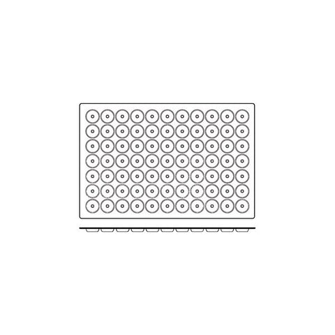 Frenti Prof SILICON SILICON MOULD-MINI SAVARIN, 77-CUP, CUP SIZE: 41x12mm/12ml  (Each)