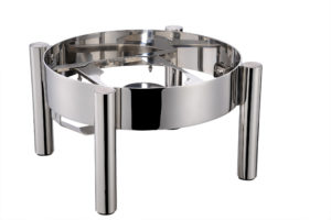 Chef Inox SOUP CHAFER STAND-18/8, ROUND, TO SUIT 54909