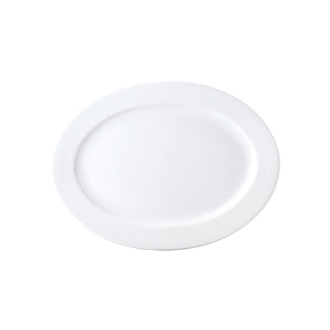 Royal Porcelain PLATTER-OVAL-265mm CHELSEA RIM SHAPE (4026) (Box of 12)
