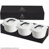 Revol REVOL REVOLUTION ROUND CASSEROLE W/LID WHITE 200ml