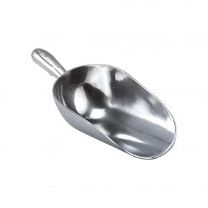 Chef Inox SCOOP-ALUM ROUND 200x100mm 24oz/680ml