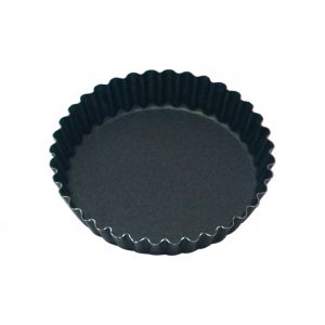 Guery TART MOULD-36 RIBS ROUND FLUTED 85x16mm NON-STICK