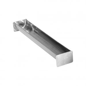 Chef Inox YULE LOG MOULD ROUND 18/8 500x80x56