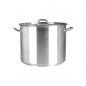 Chef Inox STOCKPOT-18/10 8.25lt 220x220mm w/LID ELITE