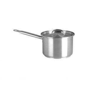 Chef Inox SAUCEPAN-18/10 1.2lt 140x80mm w/LID ELITE