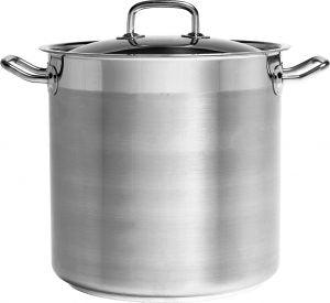 Chef Inox STOCKPOT-18/10 280x240mm 14.75lt w/LID "PROFESSIONAL" EA