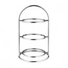 Athena  PLATE STAND-S/S | 3 TIER | 230mm Ø | 408mm H TO SUIT 200mm Ø PLATE (Each)
