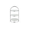 Athena  PLATE STAND-S/S | 3 TIER | 230mm Ø | 408mm H TO SUIT 200mm Ø PLATE (Each)