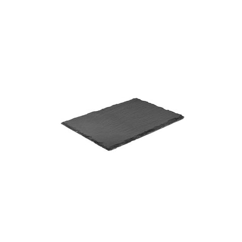 Athena ART de GOURMET SLATE PLATTER-RECT. | 300x200mm BLACK (x2)