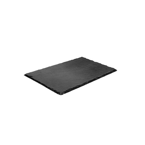 Athena ART de GOURMET SLATE PLATTER-RECT. | 400x250mm BLACK (x2)