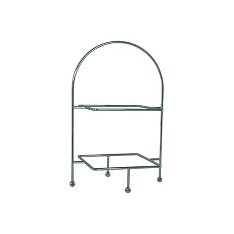 Trenton  DISPLAY STAND-SQUARE | 2 TIER | 520mm H  (Each)