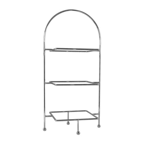Trenton  DISPLAY STAND-SQUARE | 2 TIER | 520mm H  (Each)