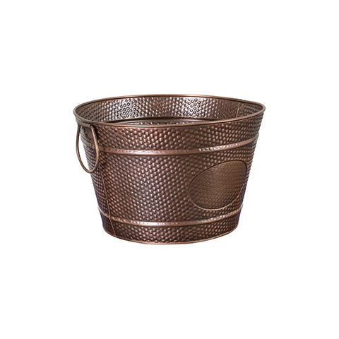 Moda  BEVERAGE TUB-ANTIQUE | ROUND | 350x220mm ANTIQUE COPPER (Each)