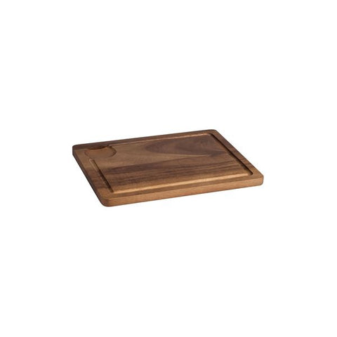 Moda ARTISAN RECTANGULAR BOARD-W/GROOVE | 300x230mm ACACIA (Each)