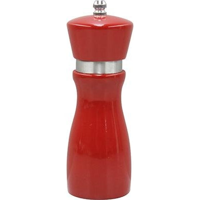 Chef Inox MILL-SALT/PEPPER-RED WOOD CERAMIC GEAR 155mm "MONDO"